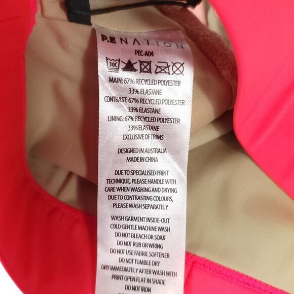 P.E Nation Box Out Sports Bra Athletic Workout - Picture 6 of 6